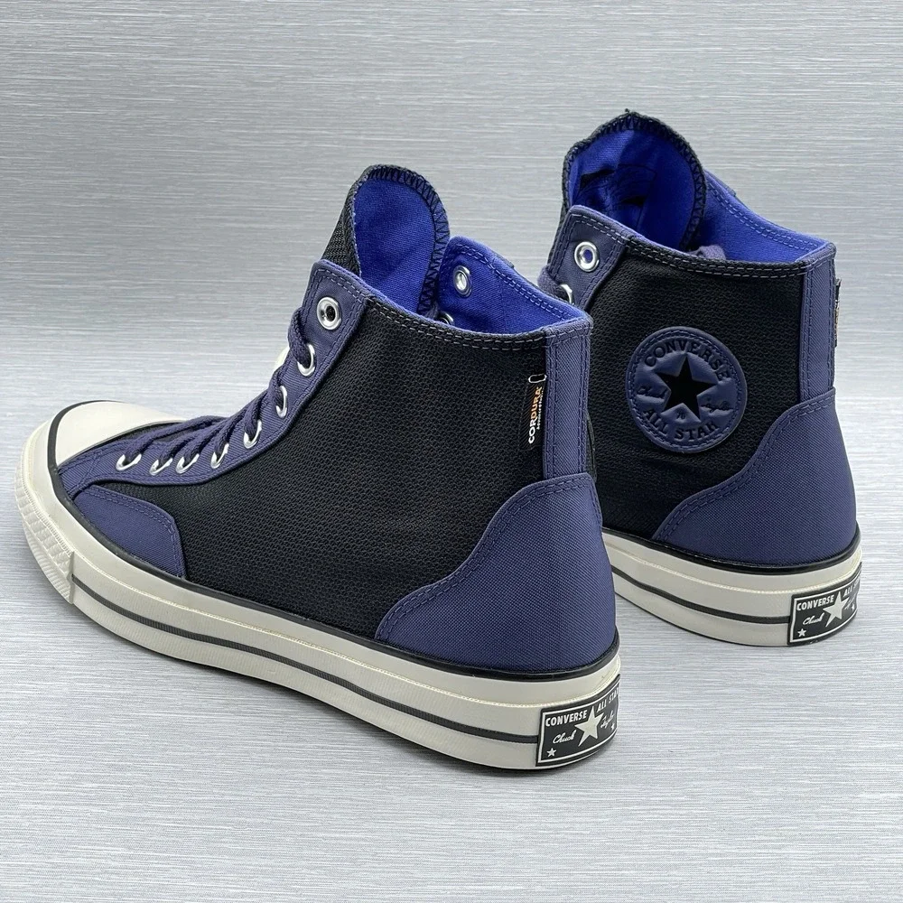 Converse Chuck 70 Men's 7 Sneakers Black Blue Utility Cordura Women's 9 A05578C